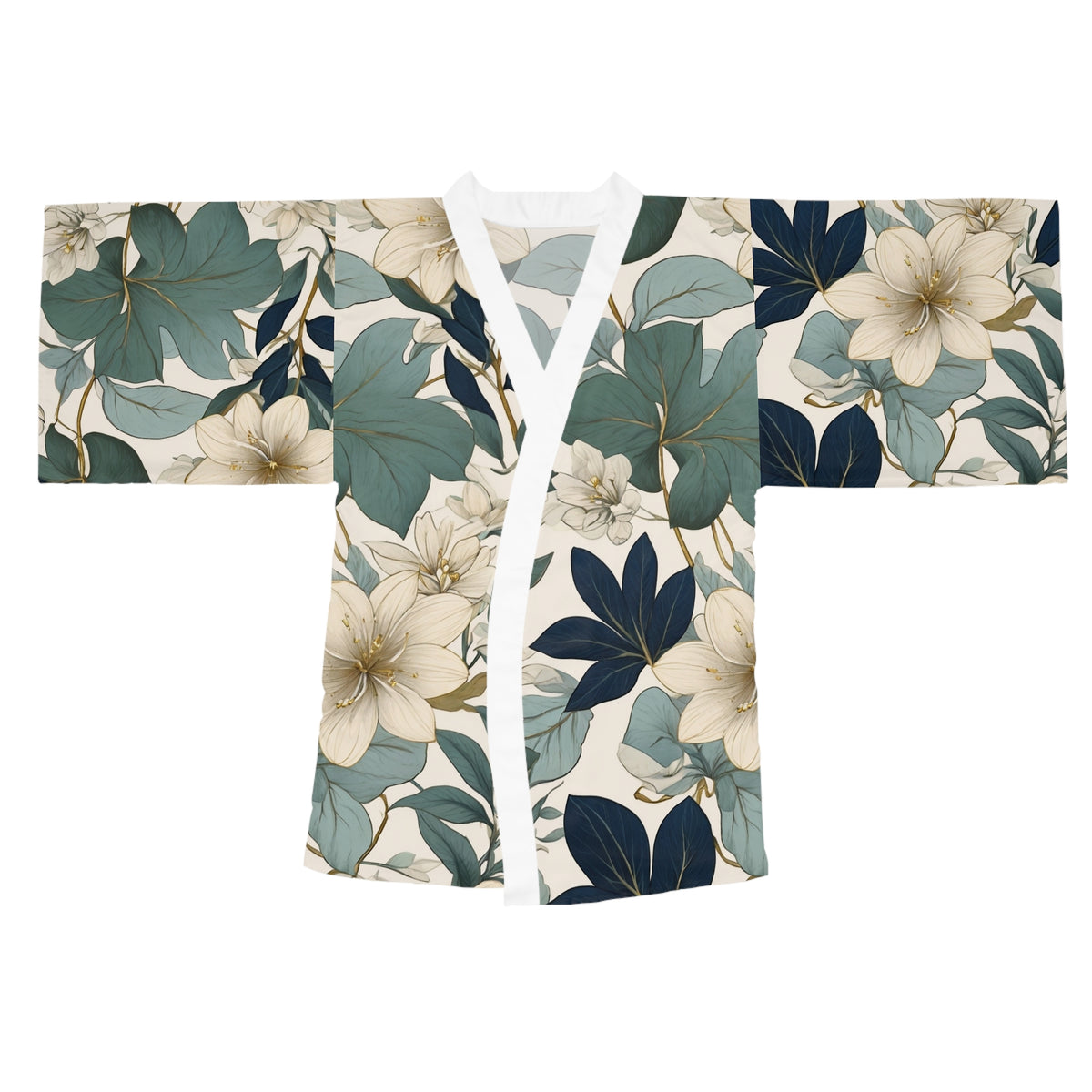 Copy of Long Sleeve Kimono Robe (AOP)