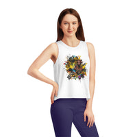 Load image into Gallery viewer, Women&#39;s Dancer Cropped Tank Top
