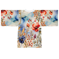Load image into Gallery viewer, Long Sleeve Kimono Robe (AOP)
