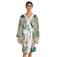 Load image into Gallery viewer, Long Sleeve Kimono Robe (AOP)
