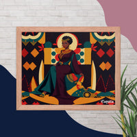 Load image into Gallery viewer, Framed photo paper poster
