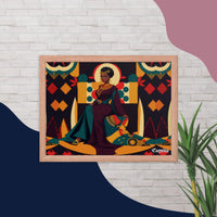 Load image into Gallery viewer, Framed photo paper poster
