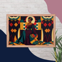 Load image into Gallery viewer, Framed photo paper poster
