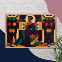 Load image into Gallery viewer, Framed photo paper poster
