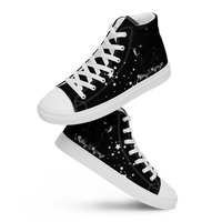 Load image into Gallery viewer, Men’s high top canvas shoes
