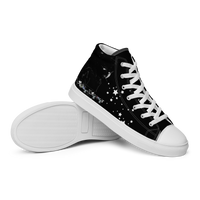 Load image into Gallery viewer, Men’s high top canvas shoes
