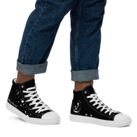 Load image into Gallery viewer, Men’s high top canvas shoes
