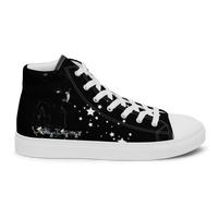 Load image into Gallery viewer, Men’s high top canvas shoes

